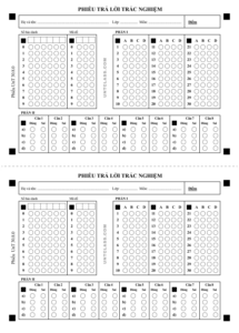 Phiếu UnT 30.8.0 câu